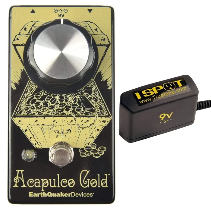 Earthquaker Devices Acapulco Gold v2 Bundle w/ Truetone 1 Spot Space Saving 9v Adapter