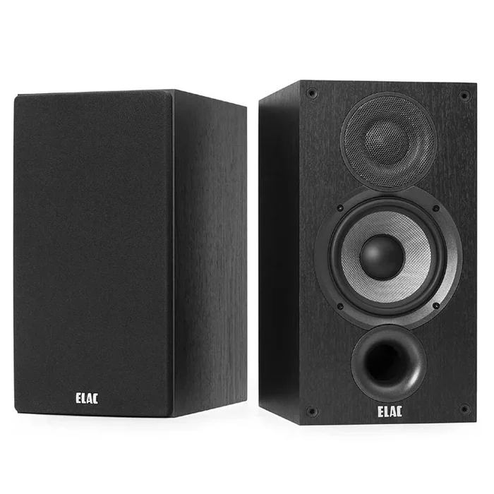 Elac Debut B5.2 2.0 Bookshelf Speakers- Pair- Black