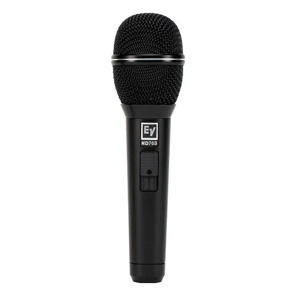Electro-Voice ND76s Dynamic Cardioid Vocal Microphone – Black Polyurethane Paint
