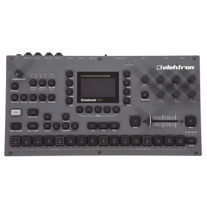 Elektron Octatrack MKII Dynamic Performance Sampler Grey