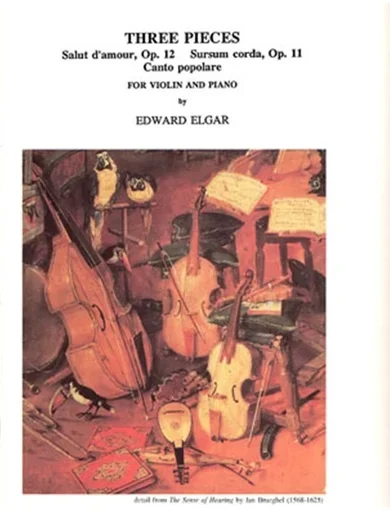 Elgar: 3 Pieces – Salut d’Amour, Sursum Choda, Canto Populare (violin & piano) LudwigMasters