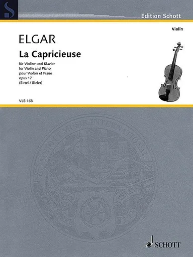 Elgar, Edward: La Capricieuse, Op. 17 (violin & piano)