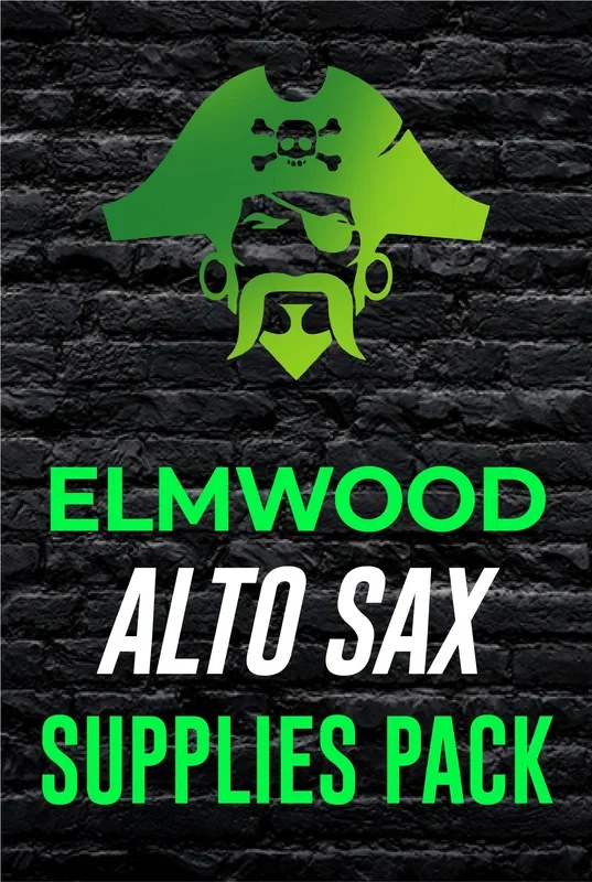 Elmwood Alto Sax Beginner Supply Pack