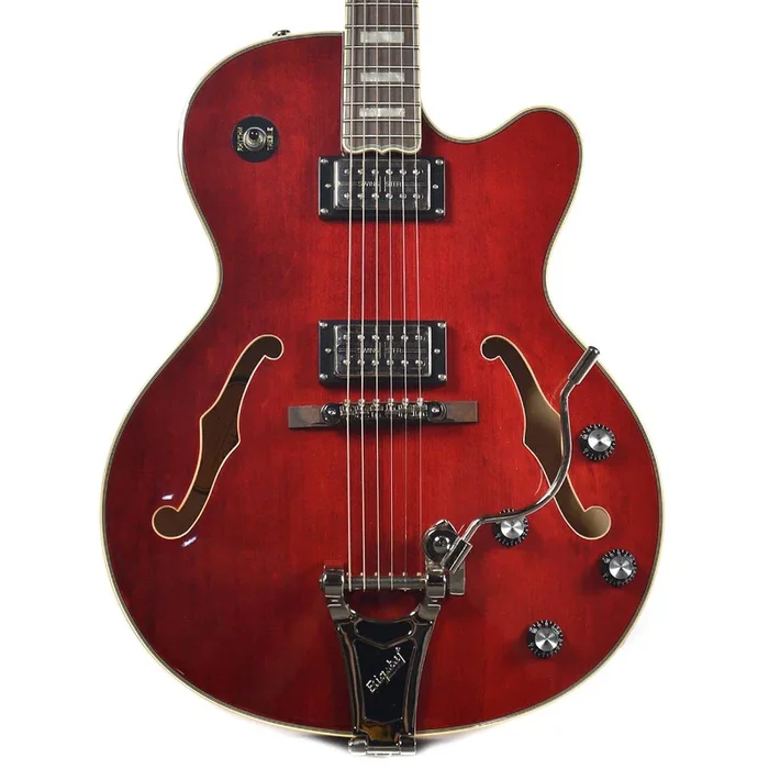 Epiphone Emperor Swingster Wine Red w/SwingBucker Pickups & Series/Parallel