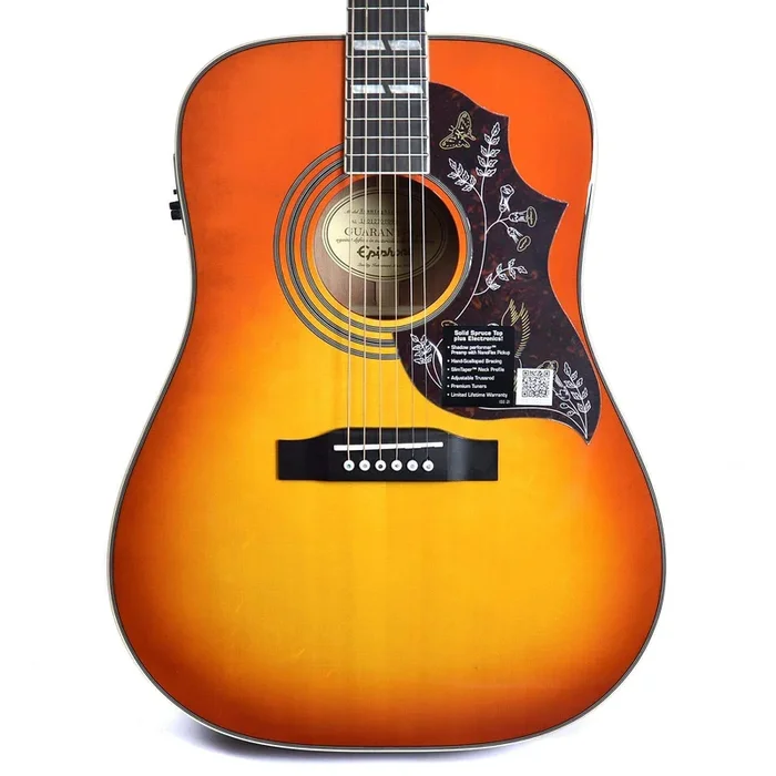 Epiphone Hummingbird Studio Faded Cherry Sunburst w/Fishman Sonitone