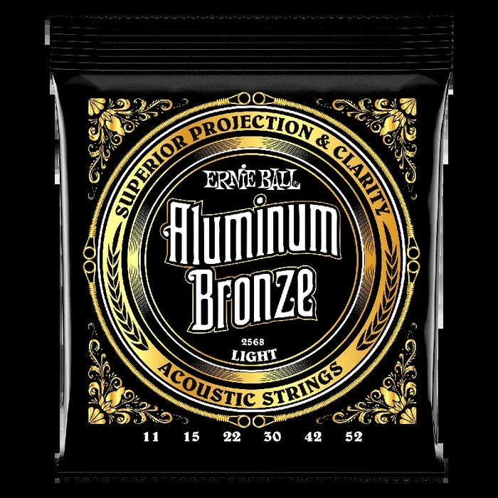 Ernie Ball 2568 Aluminium Bronze Light Acoustic Guitar String Set