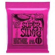 Ernie Ball – Super Slinky Nickel Wound – Custom Gauge – 9/42