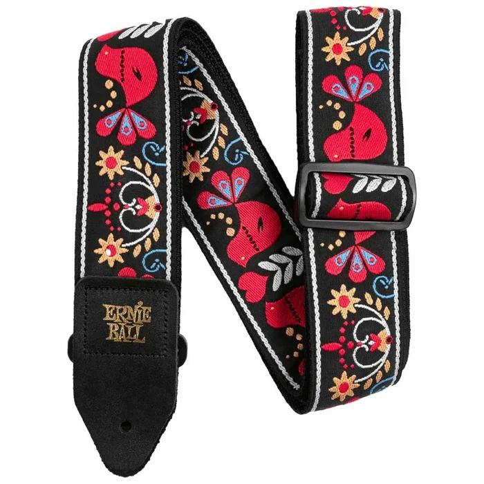 Ernie Ball Jacquard Guitar Strap – Redbird Rising
