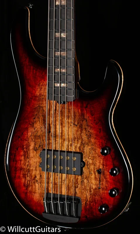 Ernie Ball Music Man StingRay 5 35th Anniversary Spalted Sunburst (745)