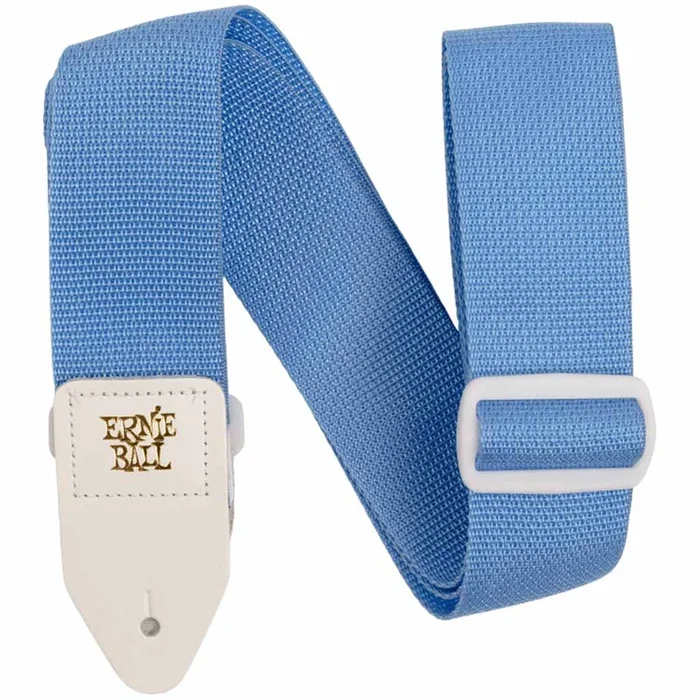 Ernie Ball Polypro Guitar/Bass Strap – Soft Blue
