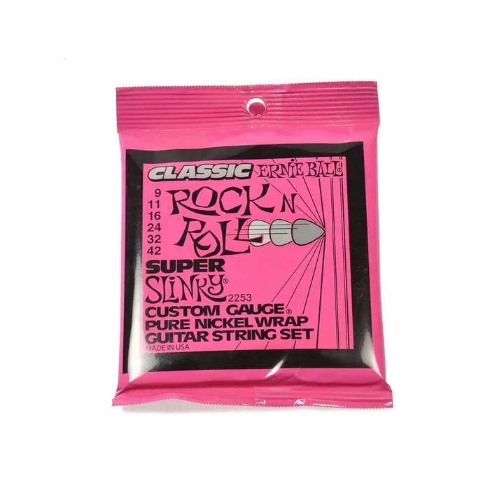 Ernie Ball R&R Super Slinky Electric Guitar Strings 9-42