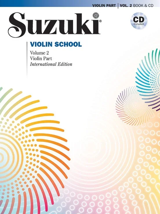 Escuela Internacional de Violín Alfred Suzuki Volumen 2 Libro y CD