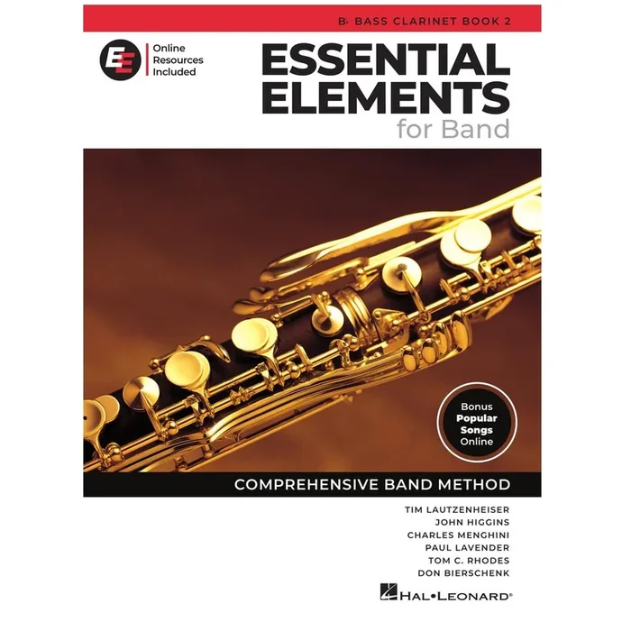 Essential Elements Band Bass Clarinet Book 2 (2025)