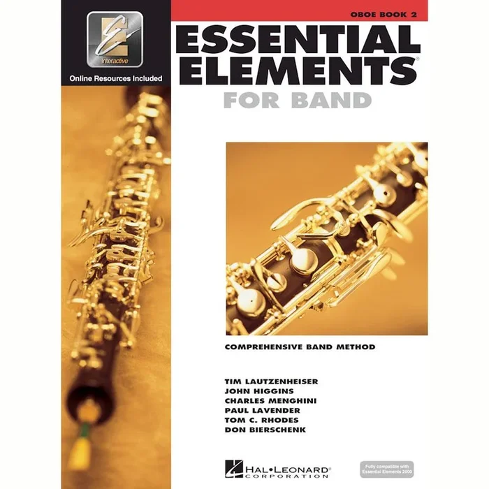 Essential Elements for Band – Book 2 with EEi Oboe