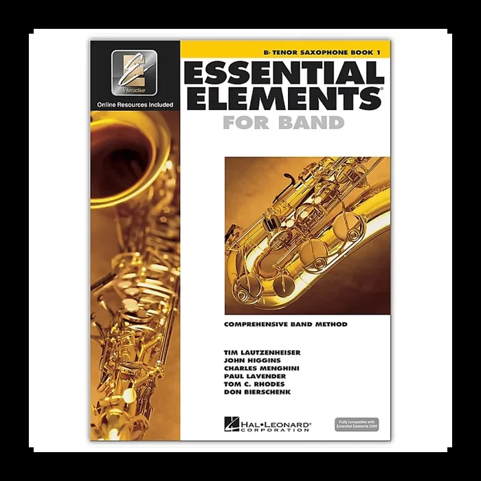 Essential Elements for Band – Tenor Saxophone – Book 1 (2024 Edition)
