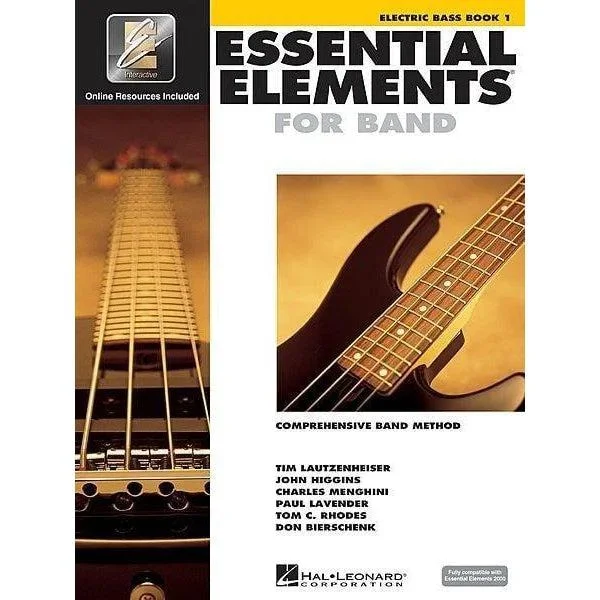 Essential Elements For Band Book 1 with EEi – Electric Bass