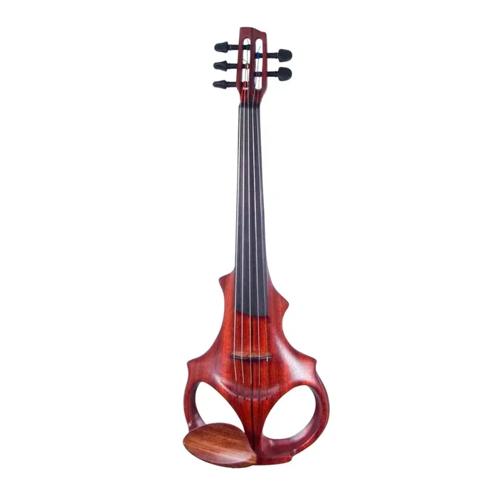 ETJ 5-string Electric Violin, dark red padauk