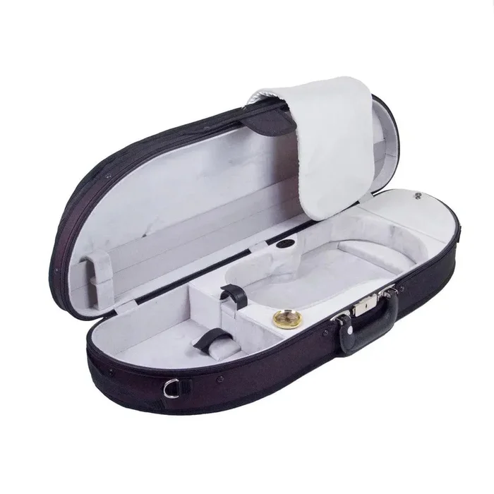 Étui pour violon Bobelock en bois 1047, noir/gris