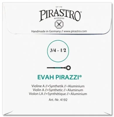 Evah Pirazzi Violin A String – 1/2-3/4 Size (Synthetic/Aluminum)