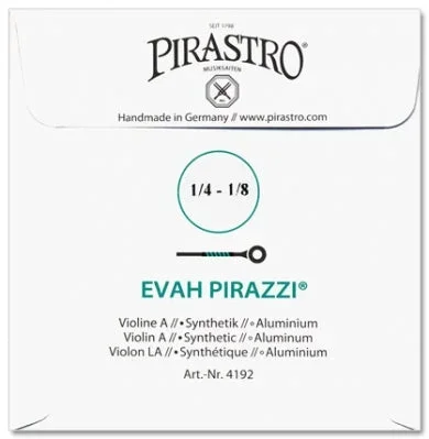 Evah Pirazzi Violin A String – 1/4-1/8 Size (Synthetic/Aluminum)