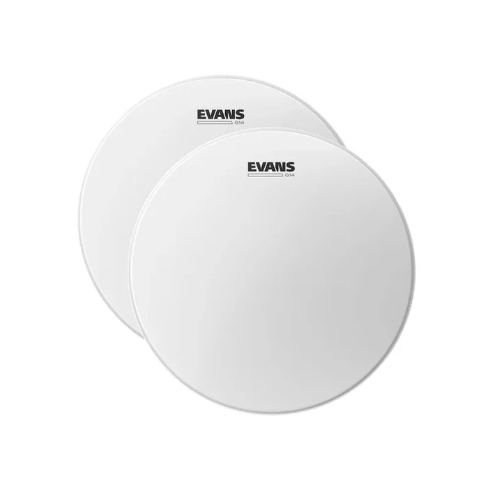 Evans 14″ G14 Batter Head Coated (2 Pack Bundle)