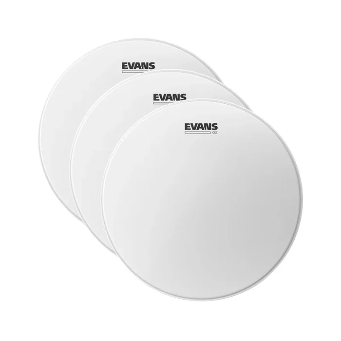 Evans 14″ G2 Coated (3 Pack Bundle)