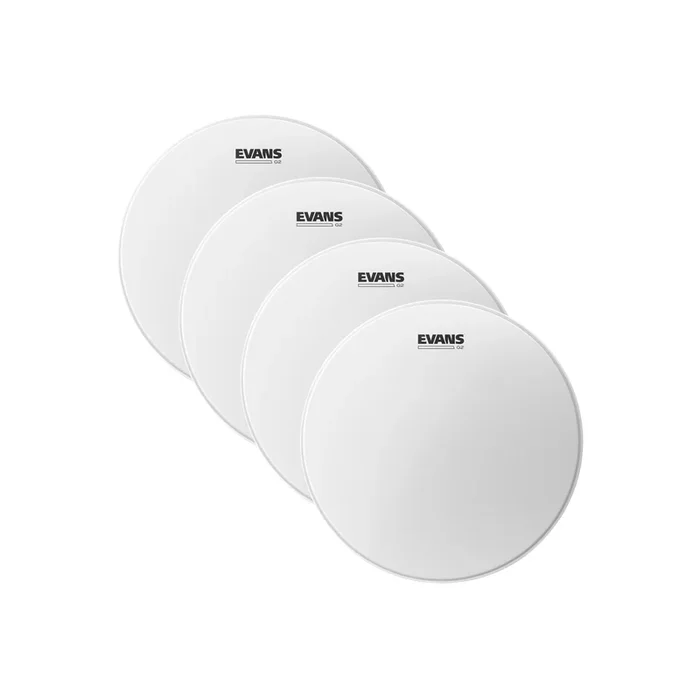 Evans 8″ G2 Coated (4 Pack Bundle)