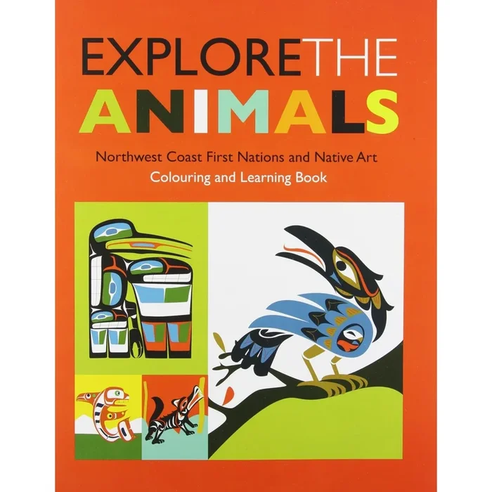 Explore the Animals Colouring Book