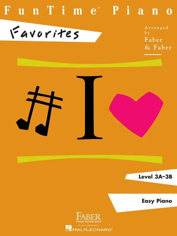 Faber – FunTime Piano – Favorites – Level 3A-3B