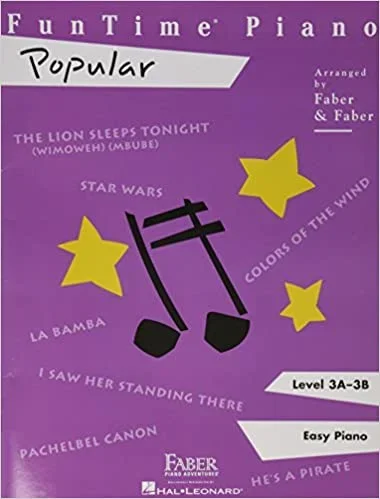 Faber – FunTime Piano – Popular – Level 3A-3B