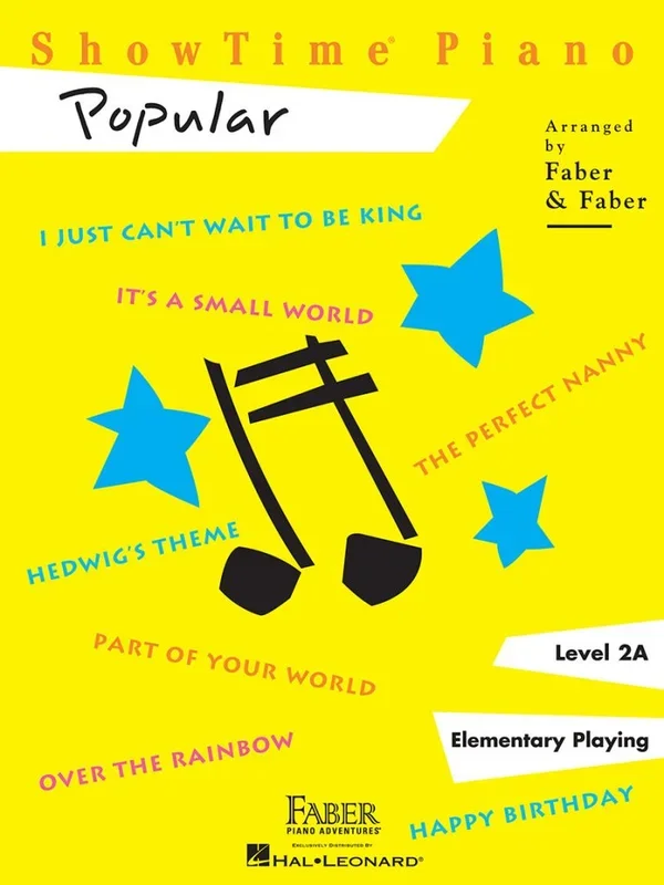 Faber – ShowTime Piano – Popular – Level 2A