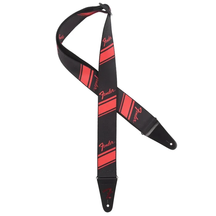 Fender 2″ Competition Stripe Strap Ruby