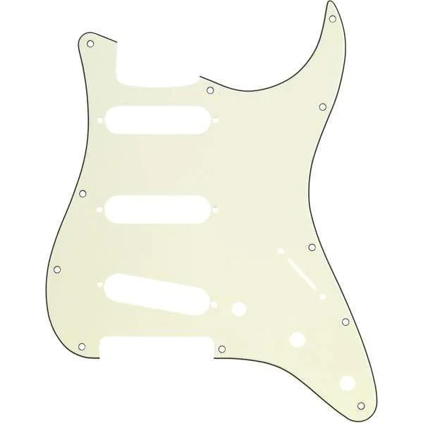 Fender 3-Ply Strat Pickguard Mint Green 11 Hole
