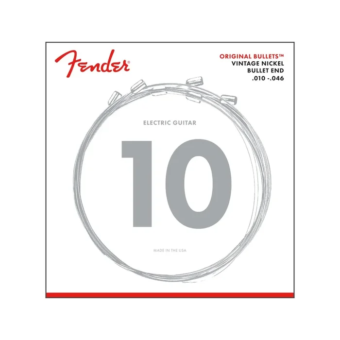 Fender 3150R Pure Nickel Bullet End 10-46