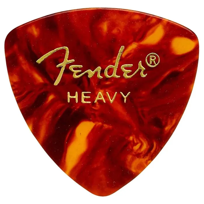 Fender 346 Pick Pack Shell Heavy 4 Pack (48) Bundle
