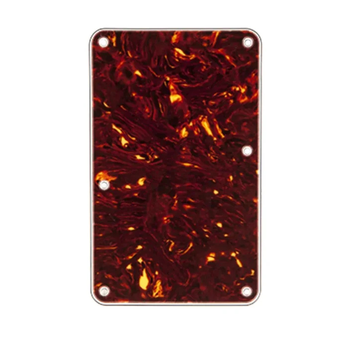 Fender 4-Ply Brown Shell Stratocaster® Backplate, No String Holes