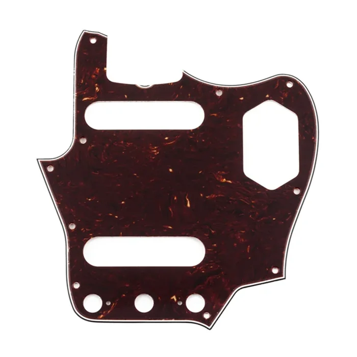 Fender – Pure Vintage Pickguard, ’65 Jaguar®, 10-Hole Mount, Brown Shell, 3-Ply
