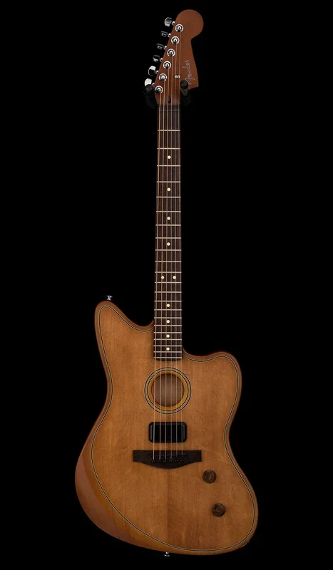 Fender Acoustasonic Standard Jazzmaster – Aged Natural #07745