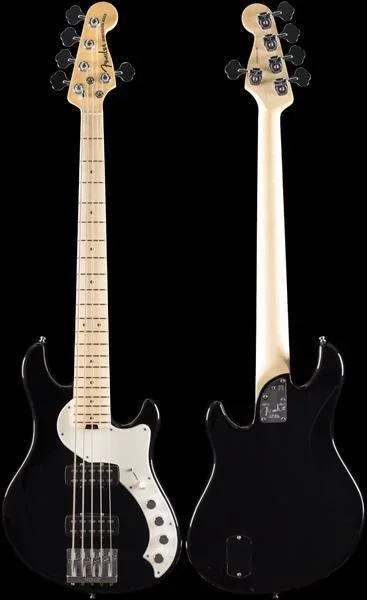 Fender American Deluxe Dimension™ Bass V HH Black