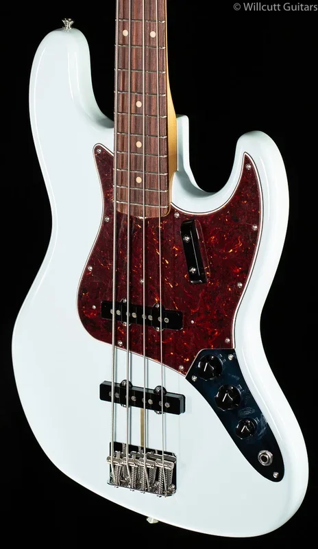 Fender American Original ’60s Jazz Bass Sonic Blue Bass Guitar (248)