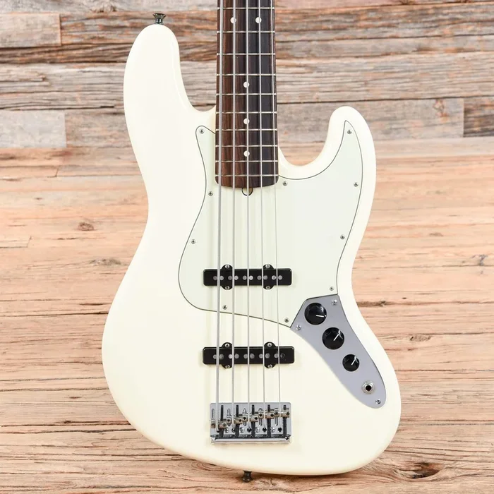 Fender American Pro Jazz Bass V Olympic White 2019