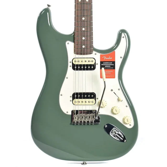 Fender American Pro Stratocaster HH Shawbucker RW Antique Olive