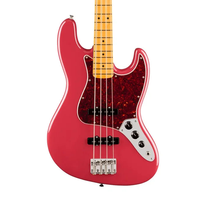 Fender American Professional Classic Jazz Bass – Faded Dakota Red, Maple Fingerboard