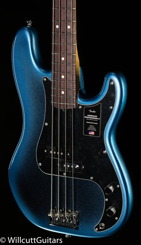 Fender American Professional II Precision Bass Rosewood Fingerboard Dark Night (347)