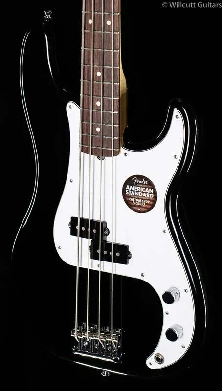 Fender American Standard Precision Bass Black (520)