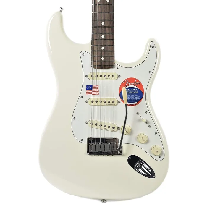Fender Artist Jeff Beck Stratocaster Olympic White