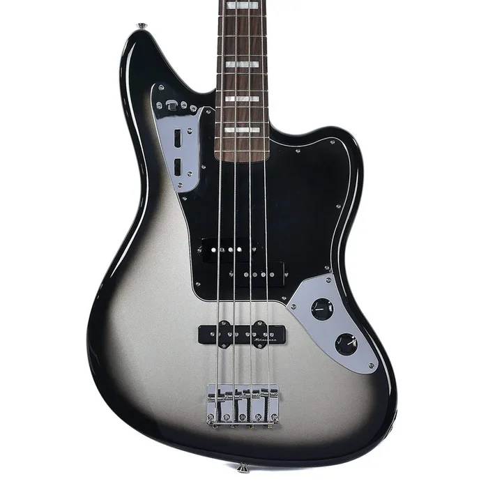 Fender Artist Troy Sanders Jaguar Bass Silverburst