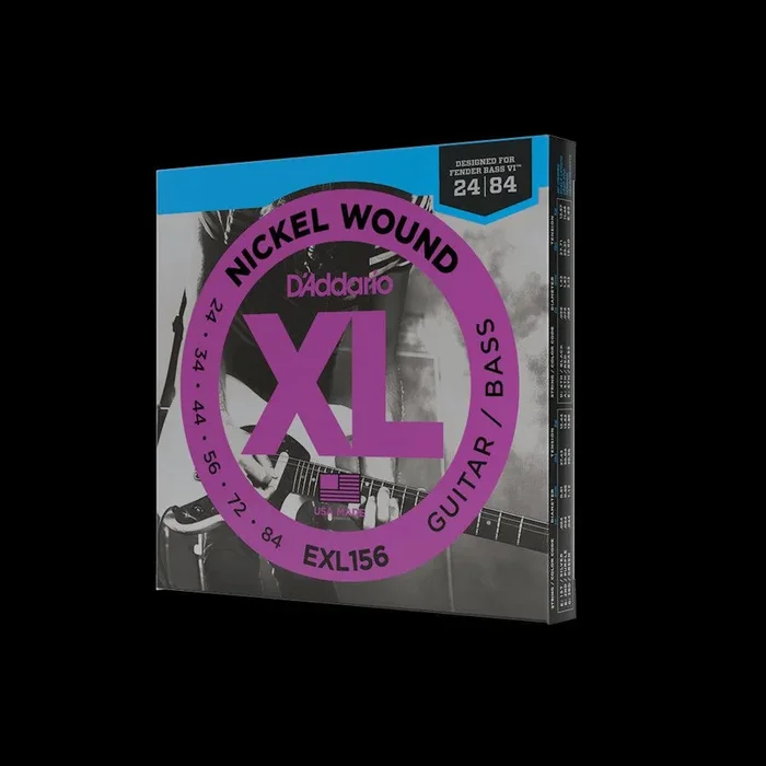 Fender Bass VI XL Nickel Electric Guitar Strings | 24-84
