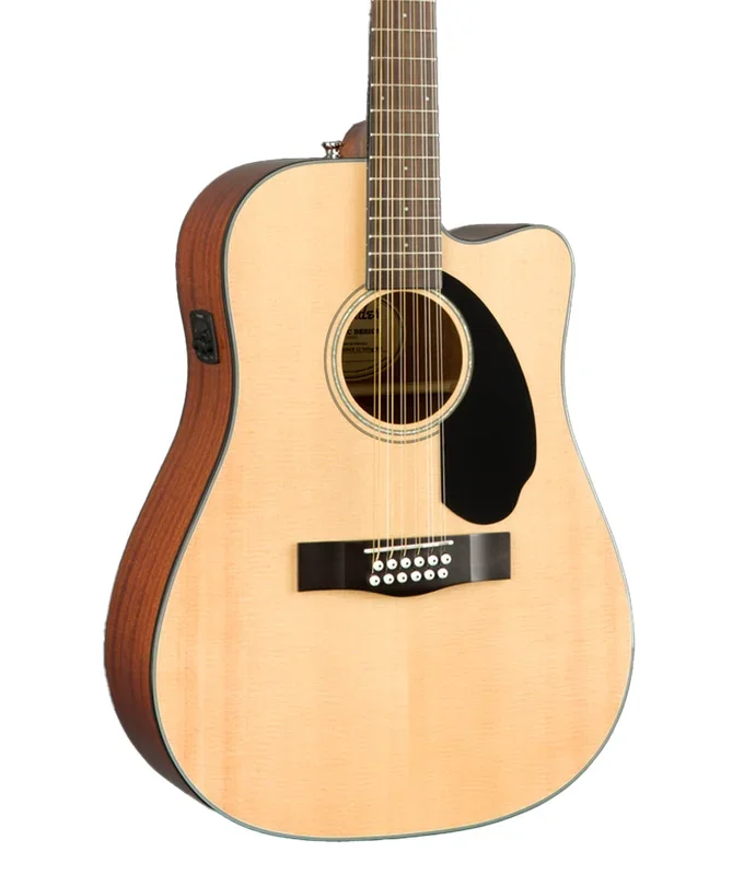 Fender CD-60SCE Dreadnought 12-string, Walnut Fingerboard, Natural