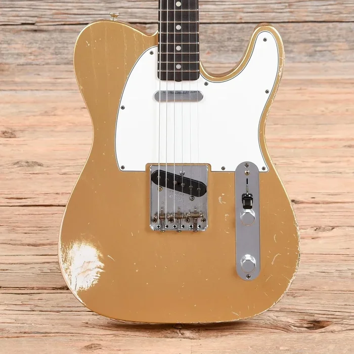Fender CS Greg Fessler Masterbuilt 1962 Telecaster Relic Aztec Gold 2015